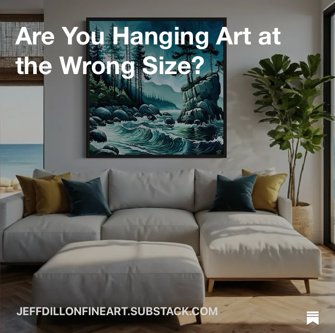 Are You Hanging Art at the Wrong Size?