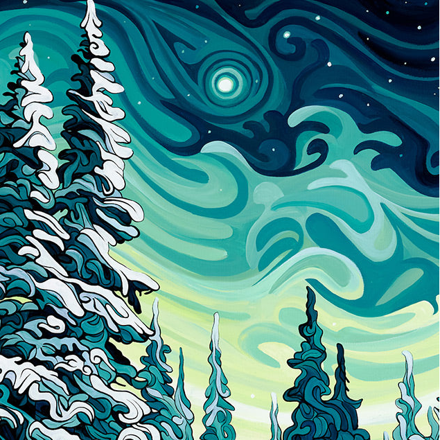 #268 – Moonlit Forest Glow