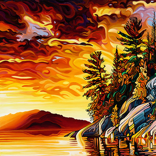 #285 – Radiant Crimson Sky