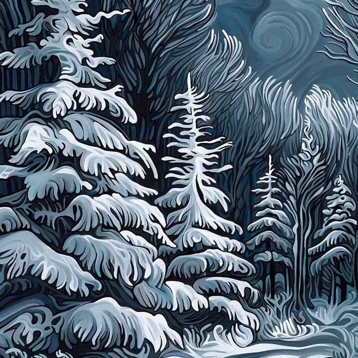 #289 "Snowy Path Ahead"