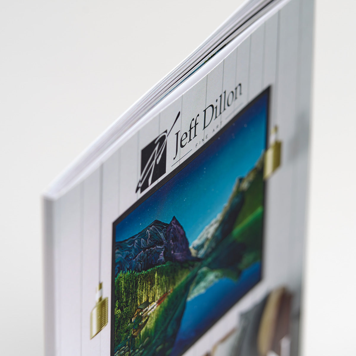 The Art and Design book by Jeff Dillon showcases contemporary art inspiration on its cover.