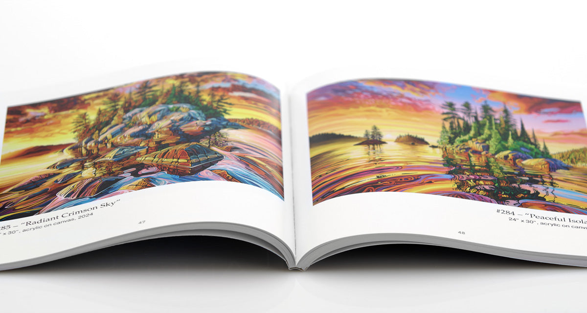 "Landscapes" Art Book by Jeff Dillon | Canadian Landscape Painting Collection