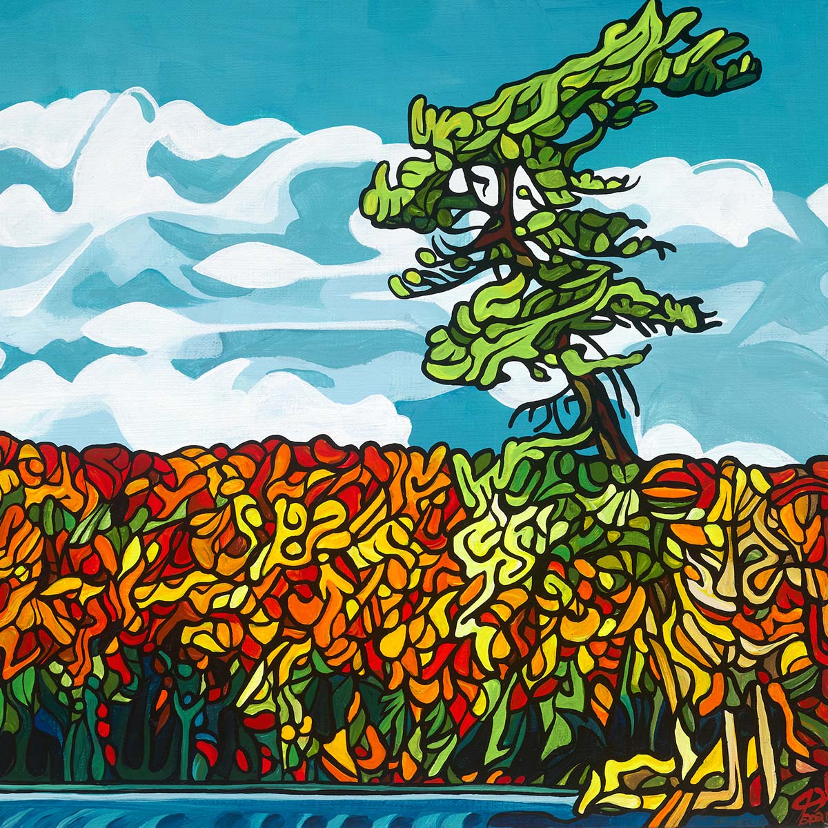 209-crimson-horizon-prints