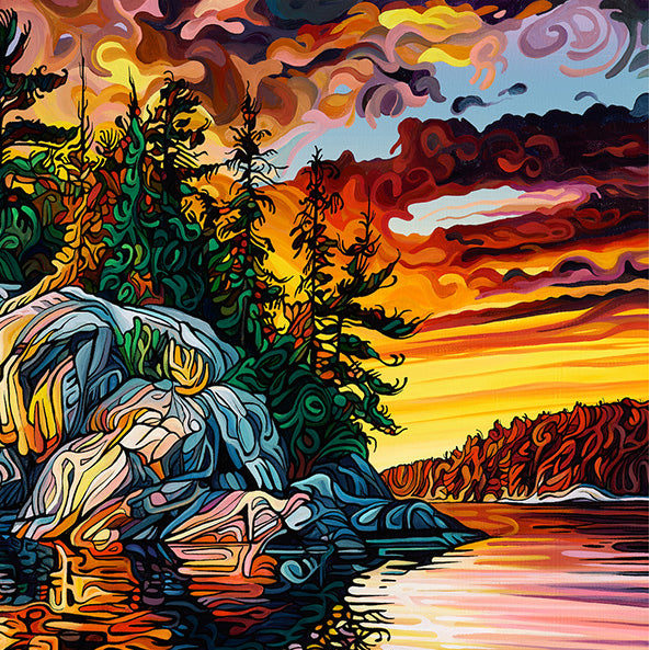 #285 "Radiant Crimson Sky"