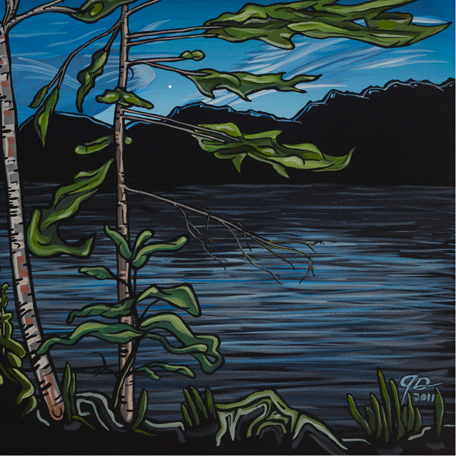 #3 – Green Fire at Dusk