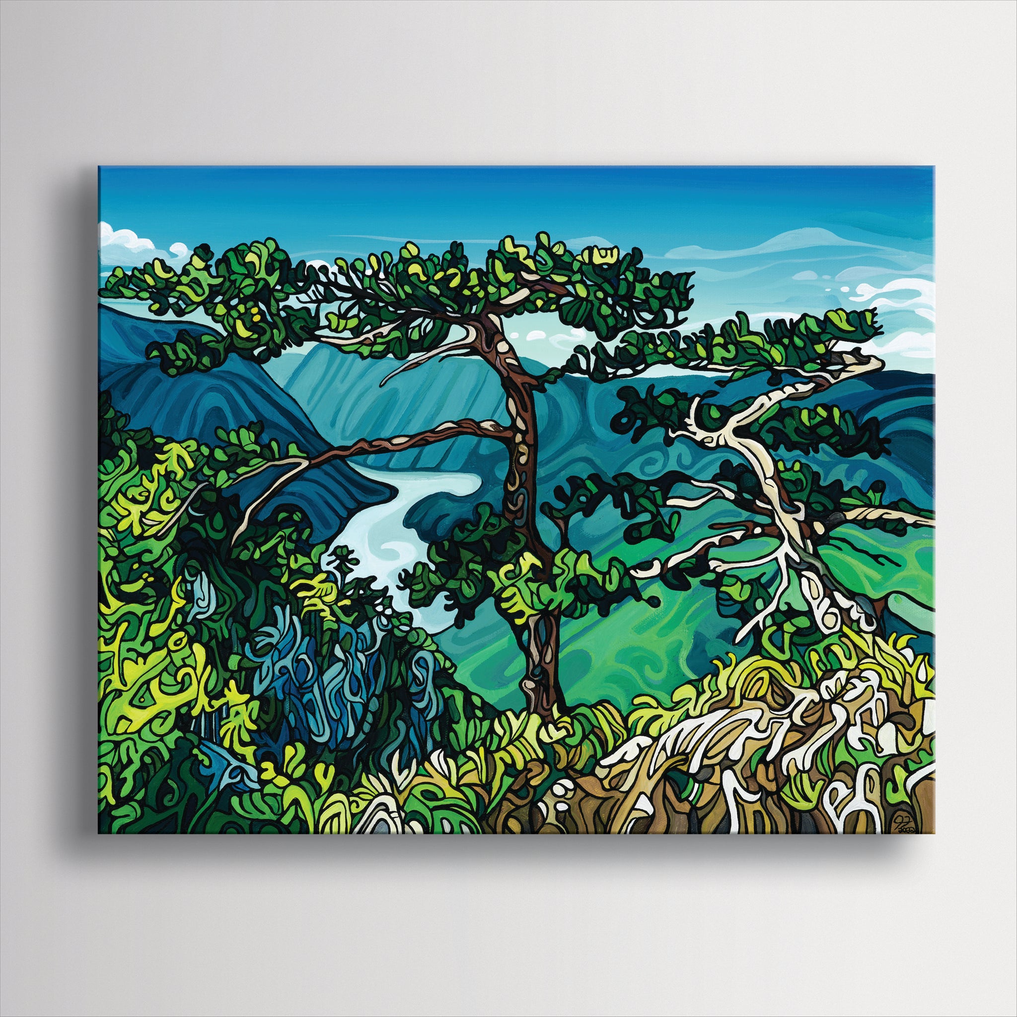 #233 – Soft Blue Horizon