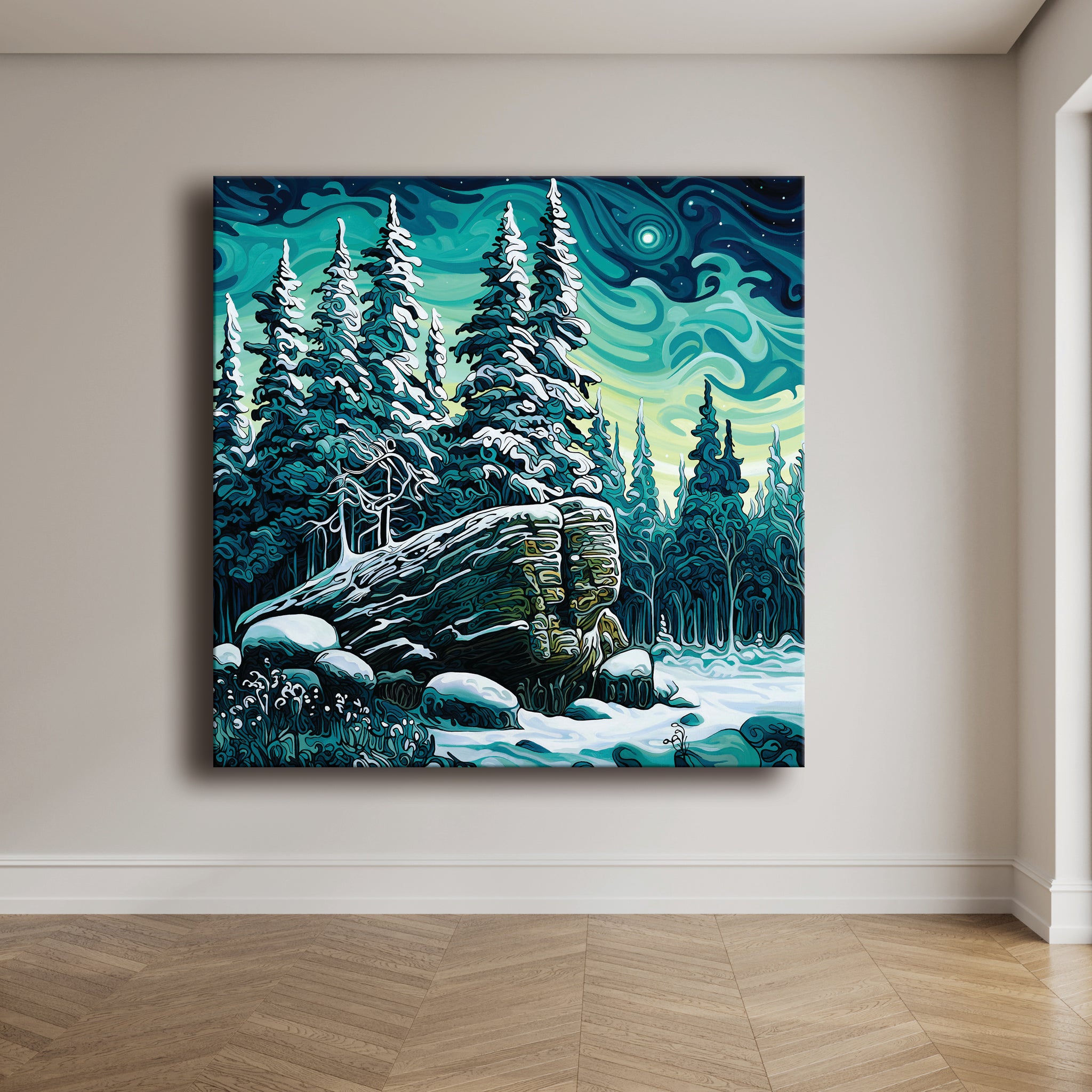 #268 "Moonlit Forest Glow"